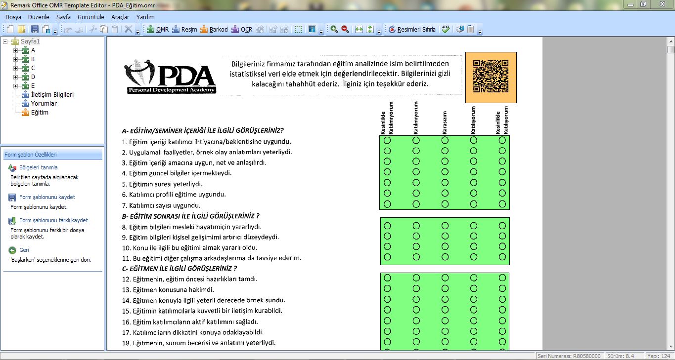 Remark Office OMR Optik Okuma Yazılımı 5 remark office omr optik okuma yazılımı
